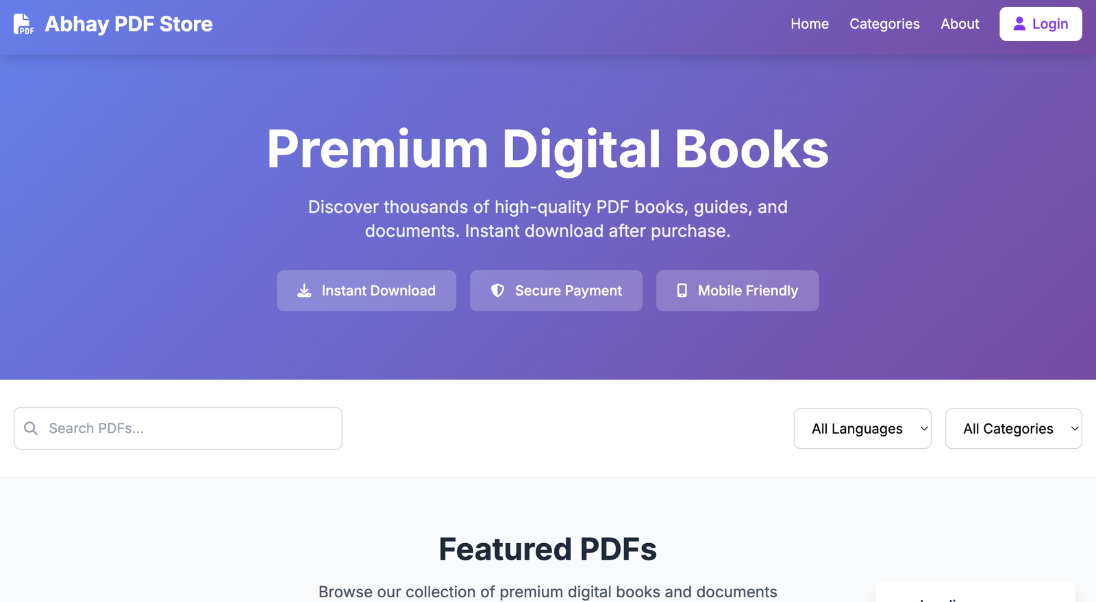 E-commerce Store