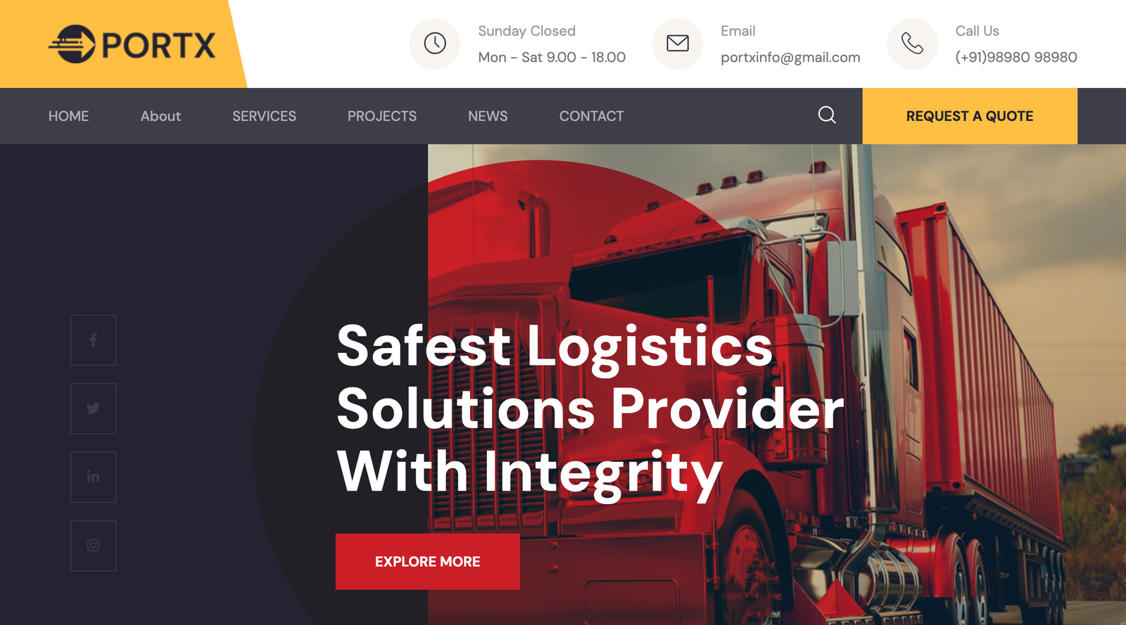 Business Website